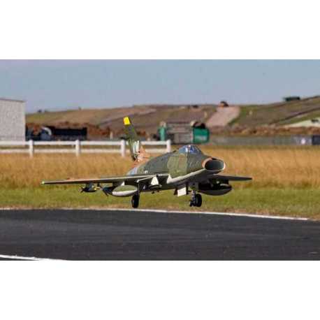 PREMIER AIRCRAFT F-100D SUPER SABRE GRÜN E-IMPELLER JET