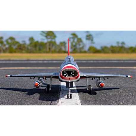 PREMIER AIRCRAFT F-100D SILBER E-IMPELLER JET