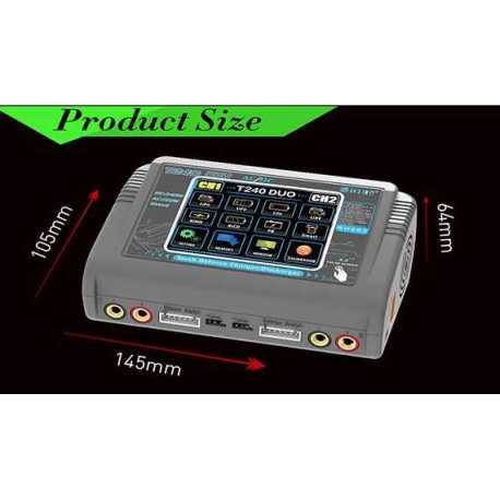 Cargador T240 AC / DC DUO