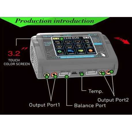 Cargador T240 AC / DC DUO