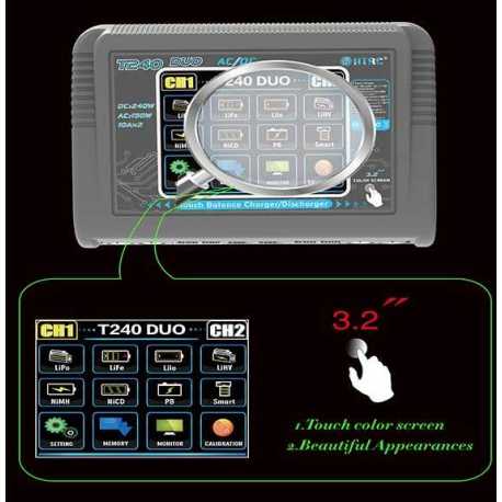 Cargador T240 AC / DC DUO