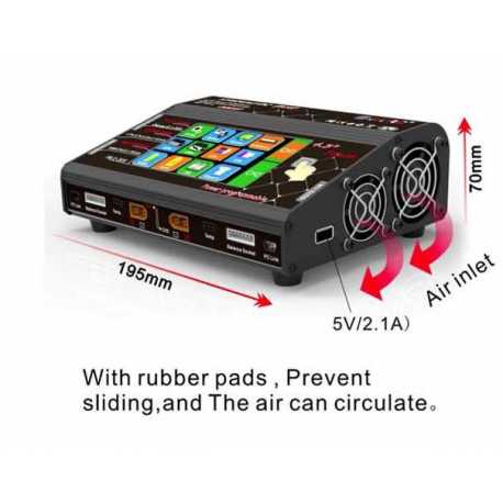 Cargador HT206 AC / DC Duo