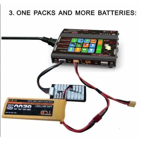 Cargador HT206 AC / DC Duo