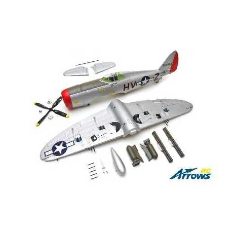 Arrows RC - P-47 Thunderbolt - 980mm - PNP - w/ Electric Retracts