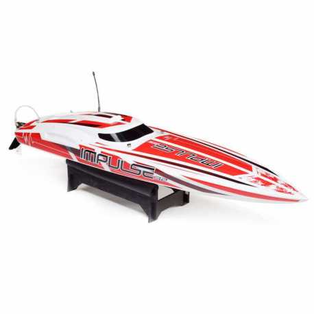 Impulse 32" Brushless Deep-V RTR with Smart, Black/Green