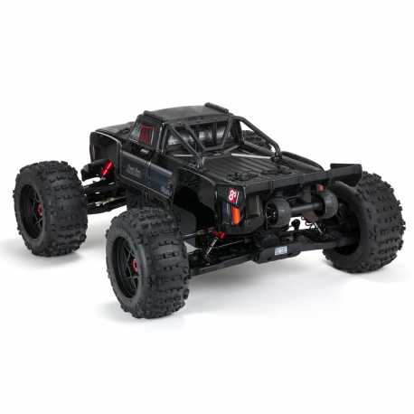 1/5 OUTCAST 4WD EXtreme Bash Roller Stunt Truck, Black