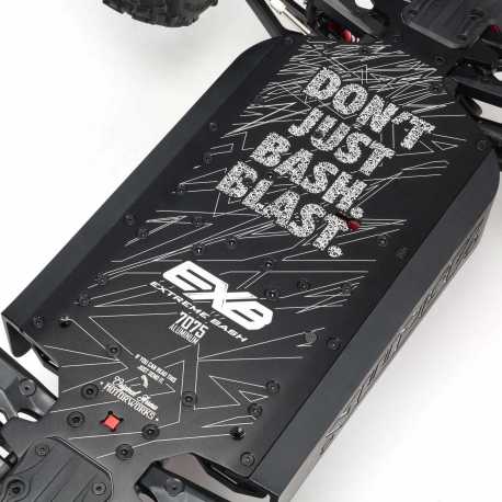 1/5 OUTCAST 4WD EXtreme Bash Roller Stunt Truck, Black