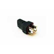 Conector Deans Paralelo ( Hembra y dos Machos )