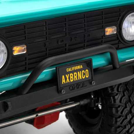 1/10 SCX10 III Early Ford Bronco 4WD RTR, Azul Turquesa