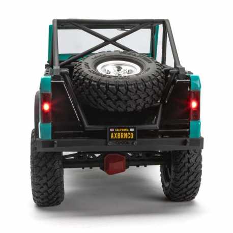 1/10 SCX10 III Early Ford Bronco 4WD RTR, Azul Turquesa