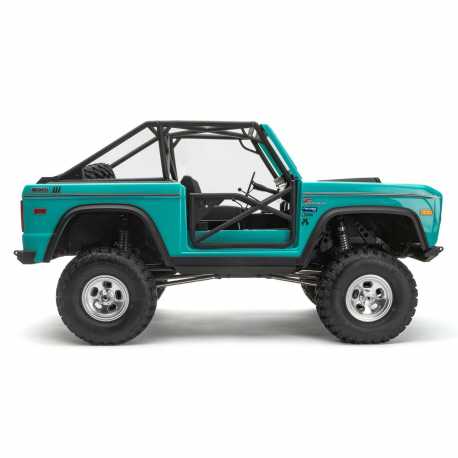 1/10 SCX10 III Early Ford Bronco 4WD RTR, Azul Turquesa