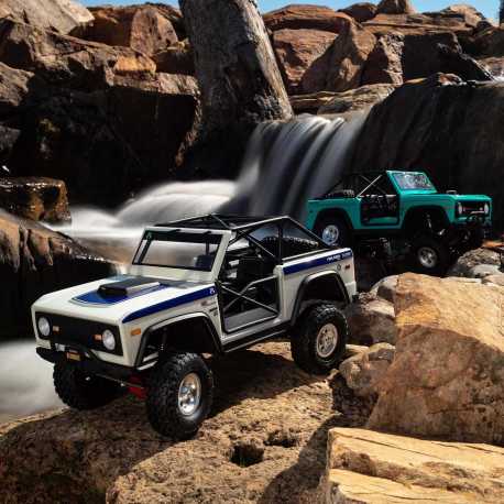 1/10 SCX10 III Early Ford Bronco 4WD RTR, Azul Turquesa