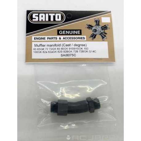 Muffler Manifold, Standard Saito FA-82B