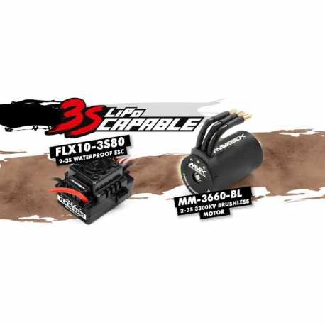 QUANTUM XT FLUX 80A 1/10 4WD TRUCK - BLUE