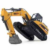 EXCAVADORA HUINA 1580 1/14 METALICA 2,4GHZ PROFESIONAL 2