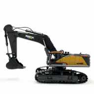 EXCAVADORA HUINA 1592 1/14 MODELO VOLVO SEMI METALICA 2,4GHZ 2