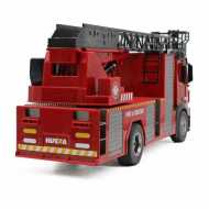 CAMION DE BOMBEROS CON ESCALERA Y CAÑON DE AGUA HUINA 1561 1/14 2.4GHZ. 2