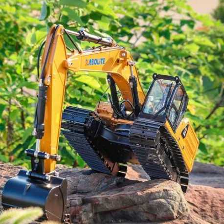 EXCAVADORA HUINA K336 1/14 METALICA HIDRAULICA 2,4GHZ PROFESIONAL