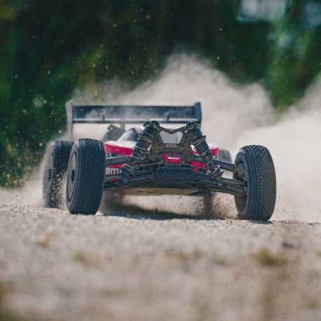 1/8 TLR Tuned TYPHON 4WD Roller Buggy, Pink/Purple