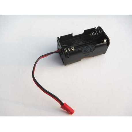 Portapilas con conector Bec