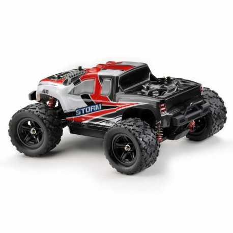 Scale 1:18 4WD High Speed Monster Truck, 2,4GHz Red
