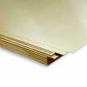 Plancha de latón 400x200x0,3mm