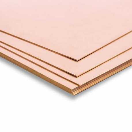 Plancha de cobre 400x200x0,3mm