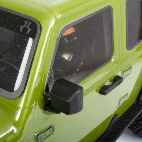 1/6 SCX6 Jeep JLU Wrangler 4WD Rock Crawler RTR: Green