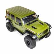 1/6 SCX6 Jeep JLU Wrangler 4WD Rock Crawler RTR: Green 2