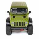 1/6 SCX6 Jeep JLU Wrangler 4WD Rock Crawler RTR: Green