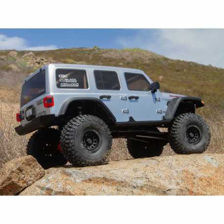 1/6 SCX6 Jeep JLU Wrangler 4WD Rock Crawler RTR: Green