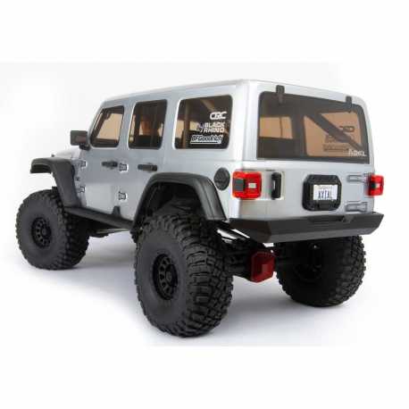 1/6 SCX6 Jeep JLU Wrangler 4WD Rock Crawler RTR: Green
