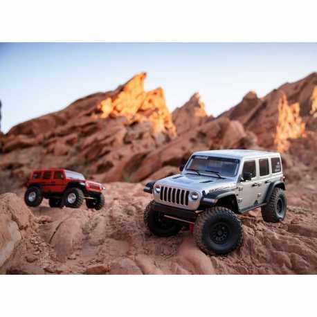 1/6 SCX6 Jeep JLU Wrangler 4WD Rock Crawler RTR: Green