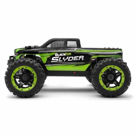 BLACKZON SLYDER MT 1/16 4WD ELECTRIC MONSTER TRUCK - GREEN
