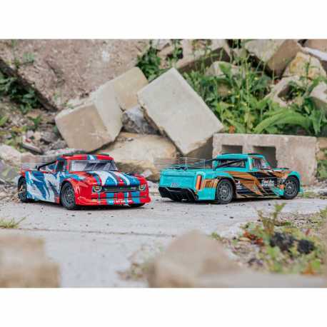 1/8 INFRACTION 4X4 MEGA Resto-Mod Truck RTR, Teal/Bronze