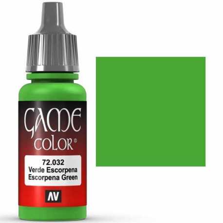 Game Color Verde Escorpena 17ml