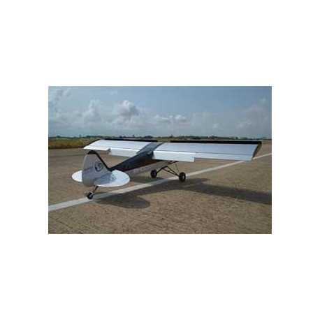 AVION SEAGULL SHOCK CUB 38-50CC - PLATA