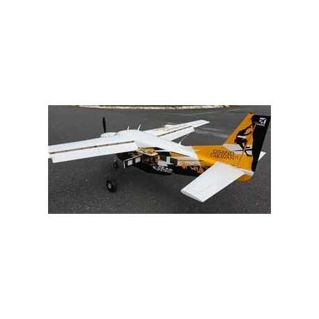 AVION SEAGULL CESSNA 208 GRAND CARAVAN EX 45CC AMARILLO/NEGRO