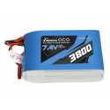 Gens ace 3800mAh 7.4V 2S1P TX Lipo Battery Pack with JST-SYP Plug