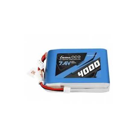 Gens ace 4000mAh 7.4V RX 2S1P Lipo Battery pack