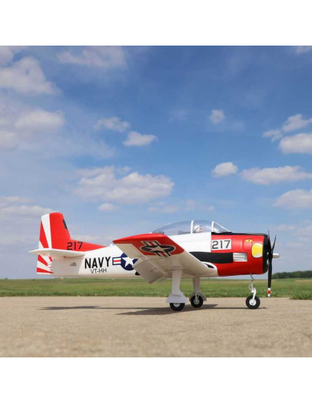 T-28 Trojan 1.2m BNF Basic with Smart