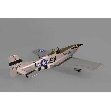 MUSTANG P51 GP/EP 50-61CC SCALE 1:5 ¼ ARF