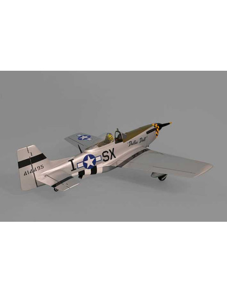 MUSTANG P51 GP/EP 50-61CC SCALE 1:5 ¼ ARF