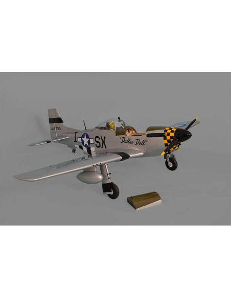 MUSTANG P51 GP/EP 50-61CC SCALE 1:5 ¼ ARF