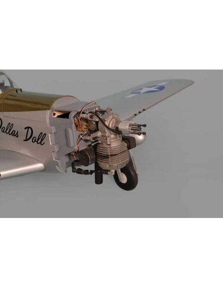 MUSTANG P51 GP/EP 50-61CC SCALE 1:5 ¼ ARF