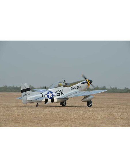 MUSTANG P51 GP/EP 50-61CC SCALE 1:5 ¼ ARF