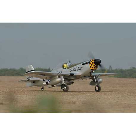 MUSTANG P51 GP/EP 50-61CC SCALE 1:5 ¼ ARF