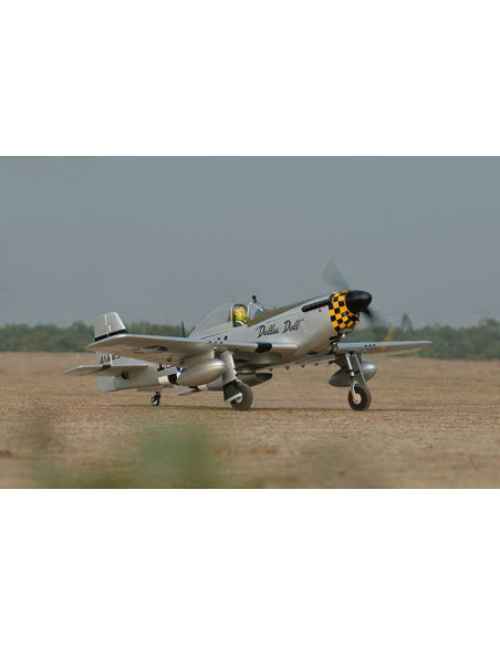 MUSTANG P51 GP/EP 50-61CC SCALE 1:5 ¼ ARF