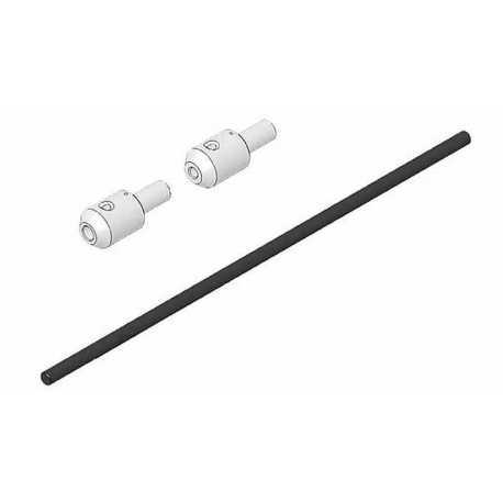 Multiplex Fernwelle mit Mitnehmer (für Motorwelle 3 und 4 mm