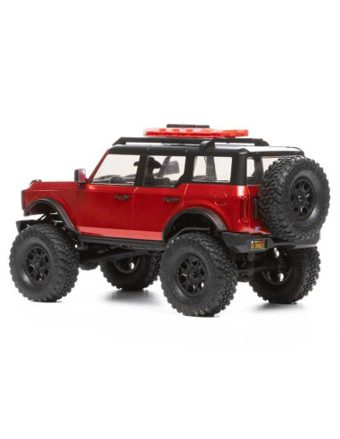 1/24 SCX24 2021 Ford Bronco 4WD Truck Brushed RTR, Red